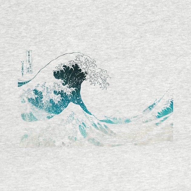 The Great Wave Off Kanagawa Wave Texture by tonylonder